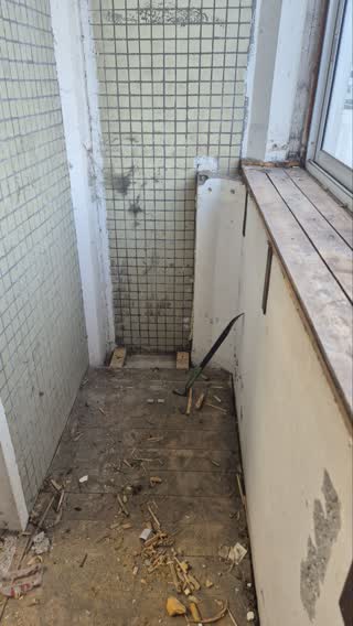 Демонтаж в панельном доме